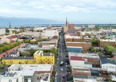 Charleston Peninsula Dronelapse