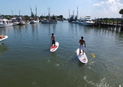 Shem Creek Paddle Boarding