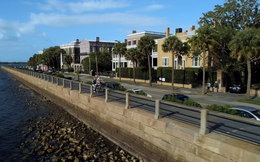 Biking at the Battery