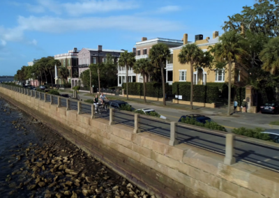 Biking at the Battery