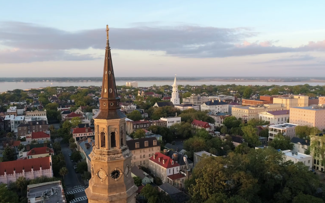 Church Steeples Drone 7