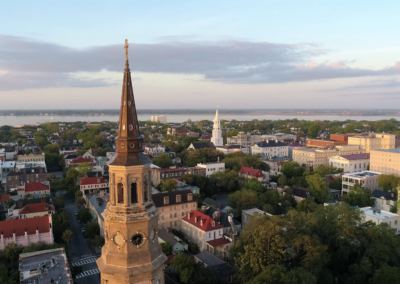 Church Steeples Drone 7