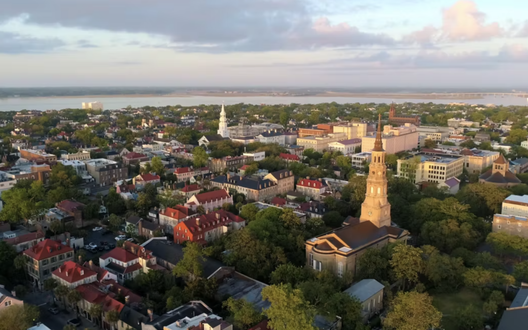 Church Steeples Drone 6