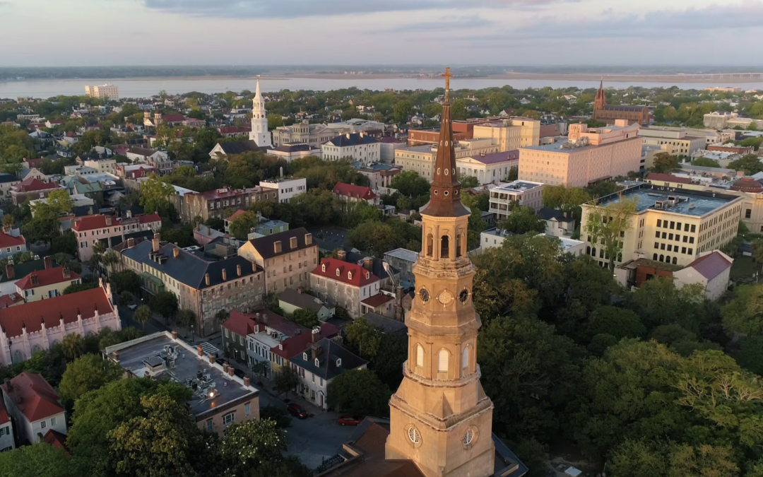 Church Steeples Drone 4