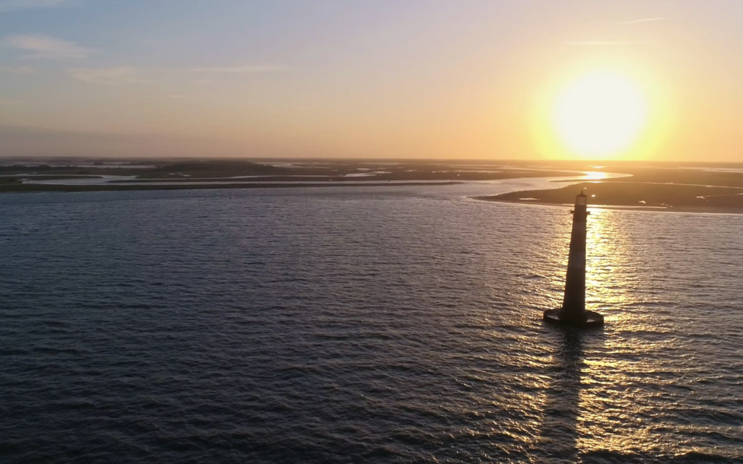 Morris Island Lighthouse Sunset