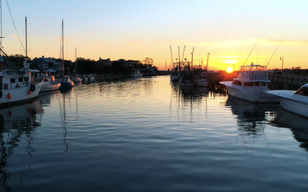 Shem Creek Sunset Low