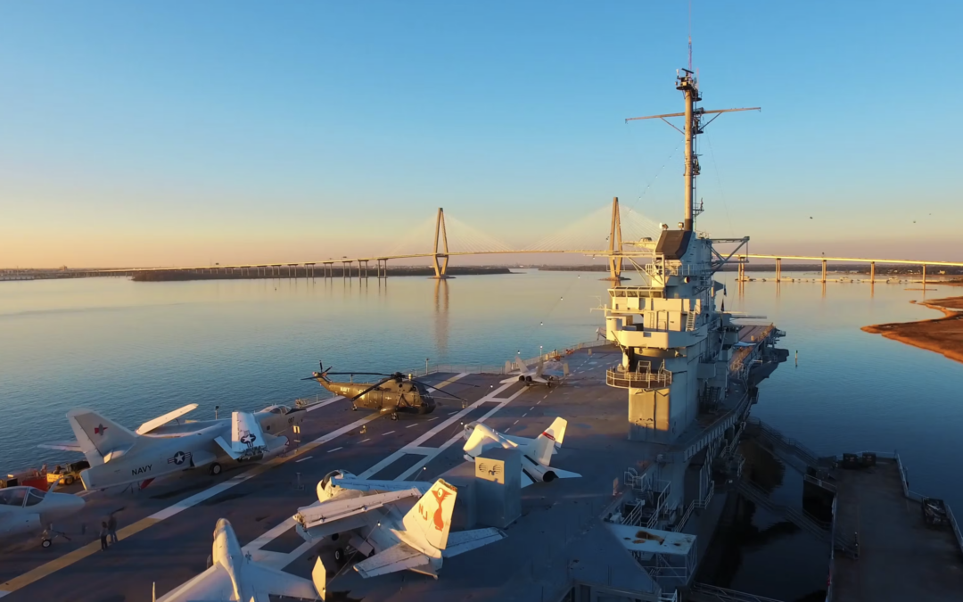 USS Yorktown Drone